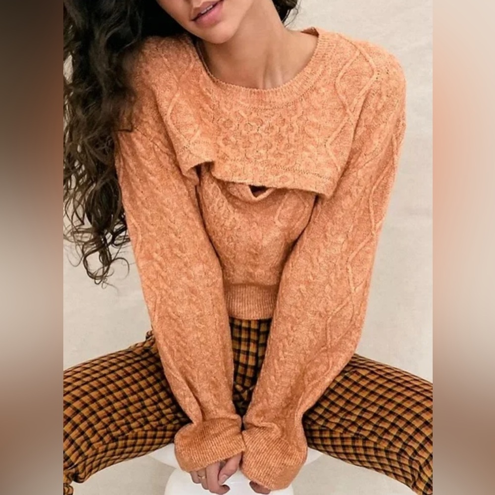 Free People 2 Piece Knit Sweater
